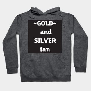 Gold and silver Hoodie